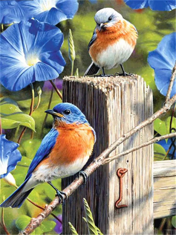 5D Full Square Diamond Painting Bird Picture Of Rhinestone Diamond Embroidery Animal Mosaic Needlework Decor For Home