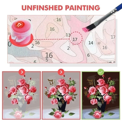 Paint by Numbers Jesus Kit – DIY Religion-Themed Canvas Portrait, Perfect for Gifts & Home Decor