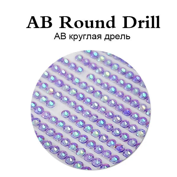 Custom Photo Diamond Painting – AB Full Drill Cross Stitch Embroidery Kit, 2025 New Collection DIY Mosaic Art